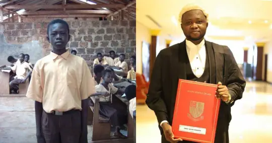Young Boy from a village who promised to be a lawyer at age 6, comes to pass in 2020 (Photos)